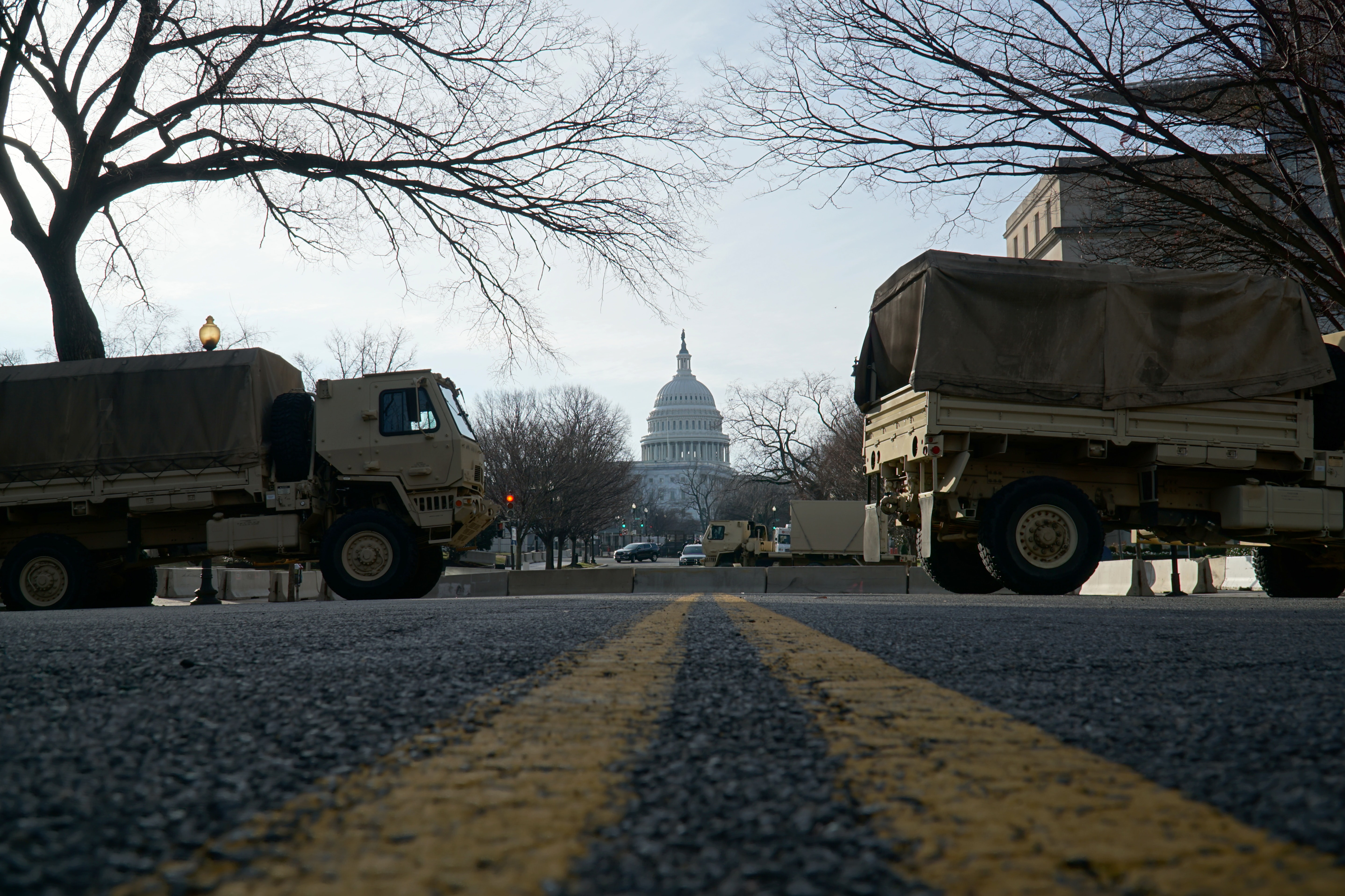 U.S. Capitol Protected by National Guard