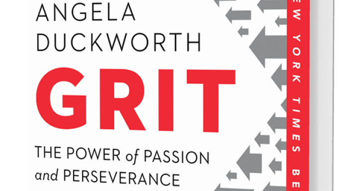 GRIT - The Power Of Passion And Perseverance - Book Cover Image