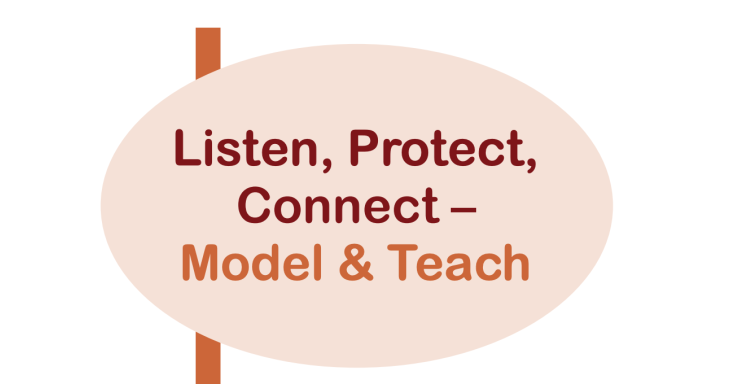 Listen, Protect, Connect - Model & Teach