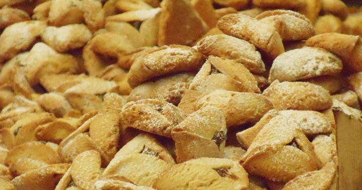 Pile of Hamantaschen
