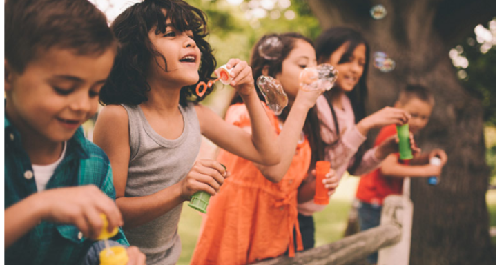 Diverse Group of Children