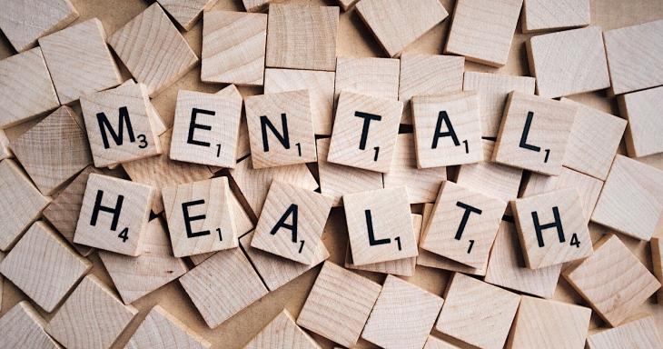 Mental Health spelled out in scrabble tiles