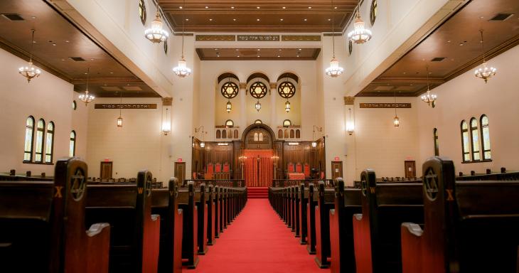 Interior of Synagogue