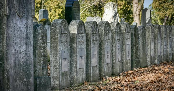 Jewish gravestones