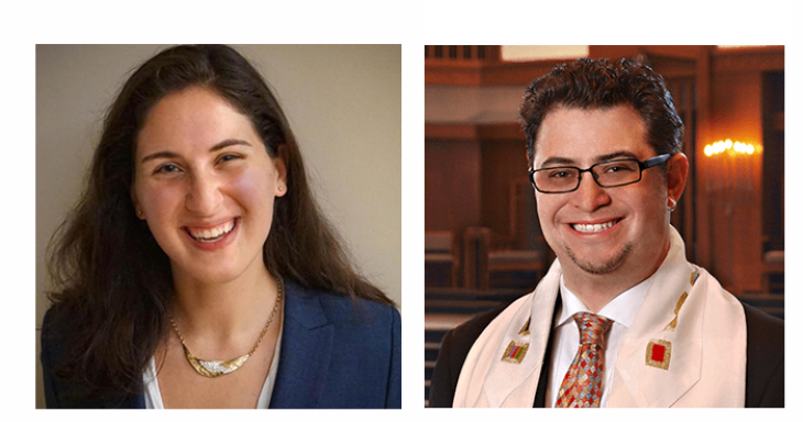 Rabbis Joshua R. S. Fixler and Emily Langowitz