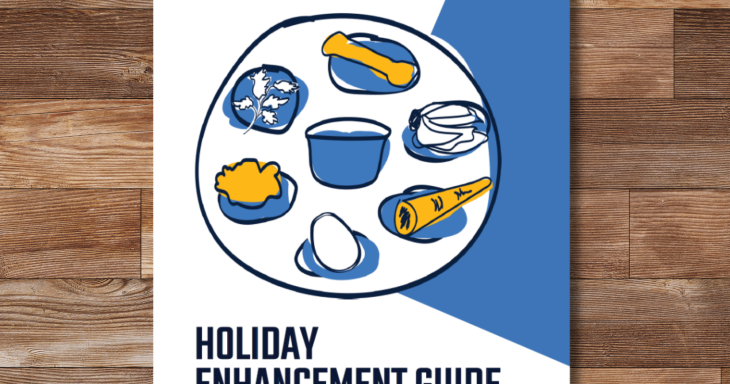 A picture of the Holiday Enhancement Guide for Passover
