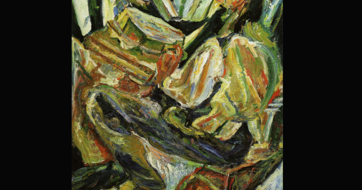 The cover features the painting "The Philosopher" by Chaim Soutine.