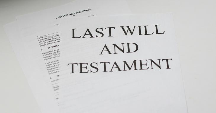 Picture of Last Will and Testament