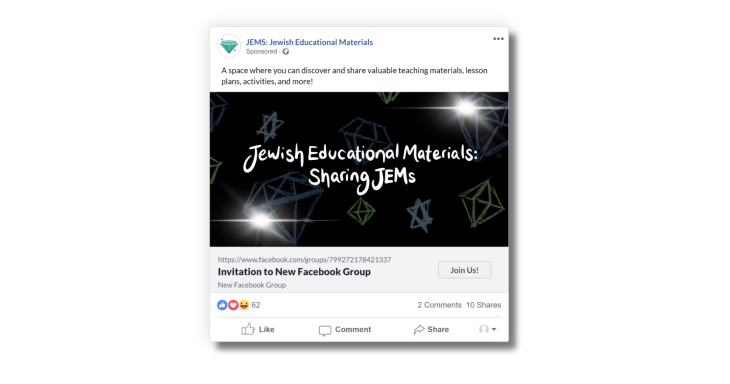 Jewish Education Facebook Group