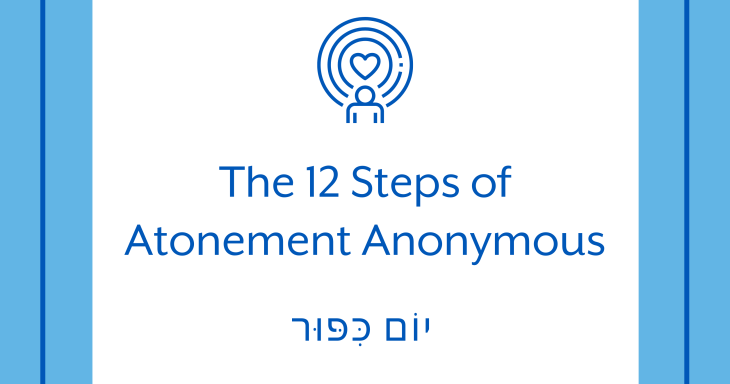 The 12 Steps of Atonement Anonymous