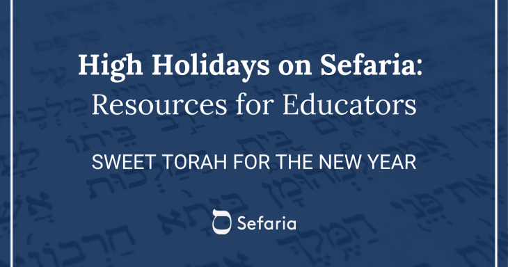 Sweet Torah for the New Year