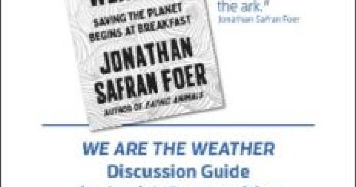 We Are The Weather Discussion Guide for Jewish Communities