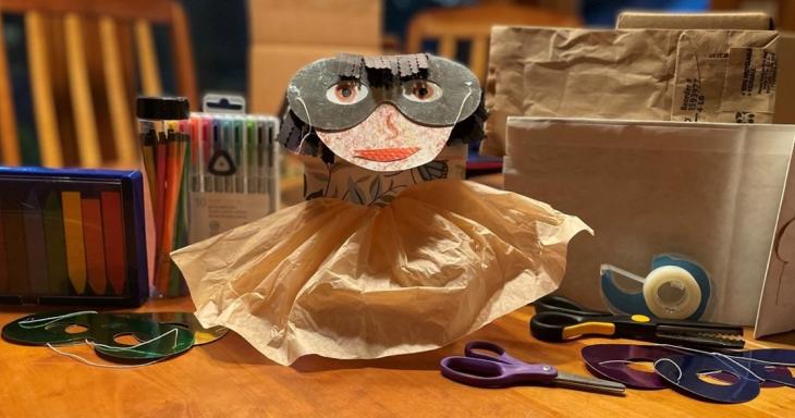 PURIM PAPER PLATE MASK — Make It Jewish