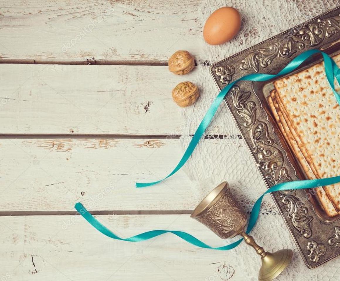 Passover table
