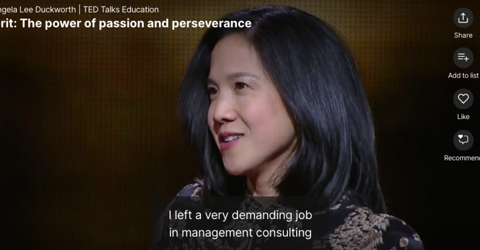 GRIT the power of passion and perseverance