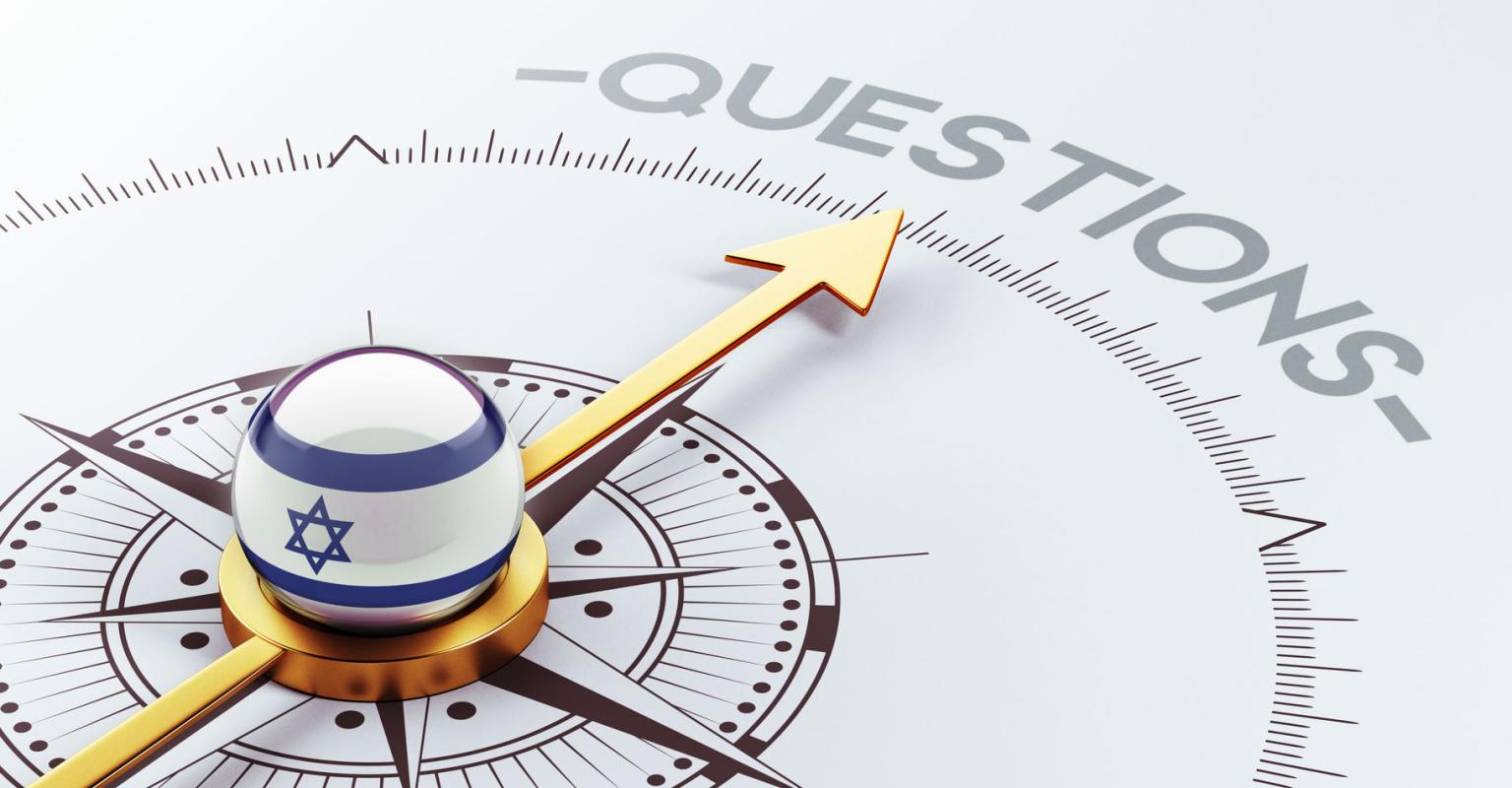 Compass pointing toward Questions