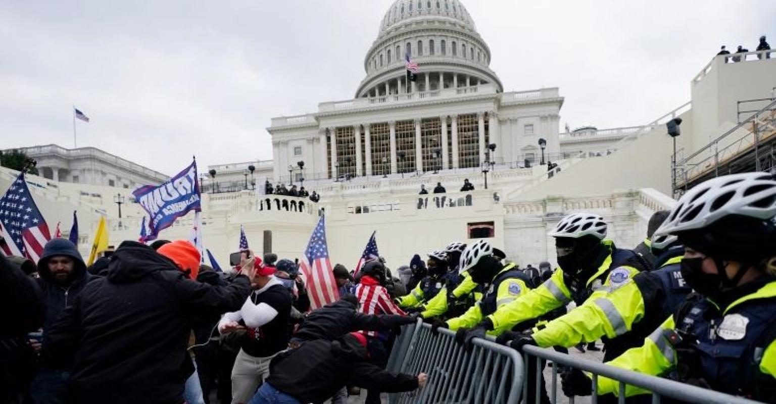 Image from the Protests at the U.S. Capitol 