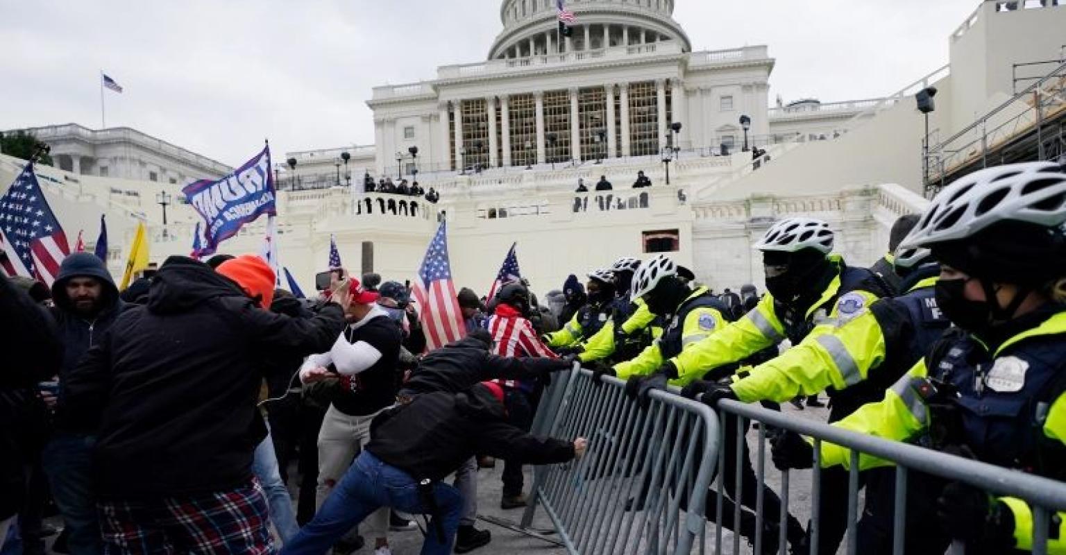 Image from the Protests at the U.S. Capitol 