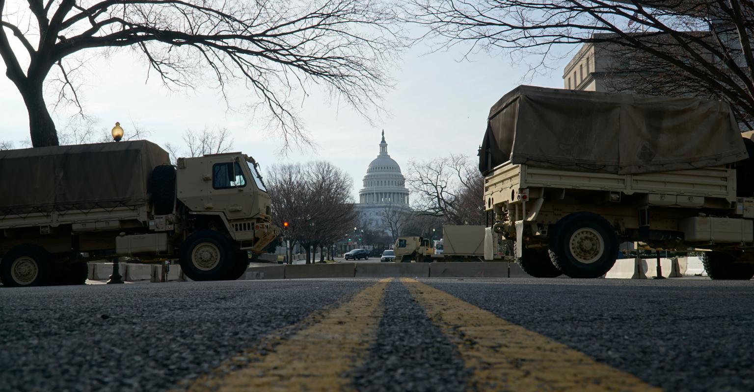 U.S. Capitol Protected by National Guard