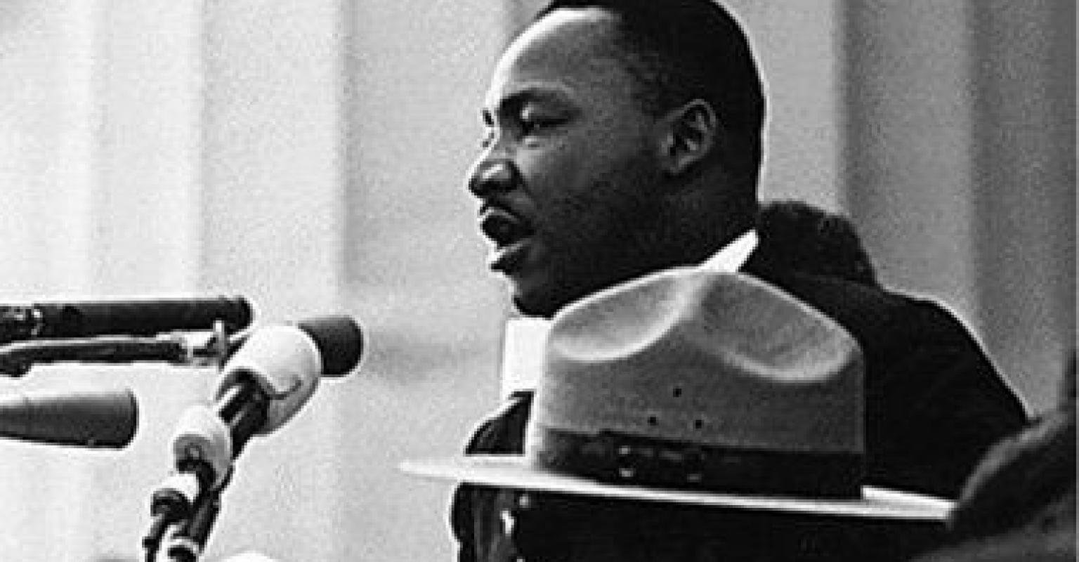 MLK speaking