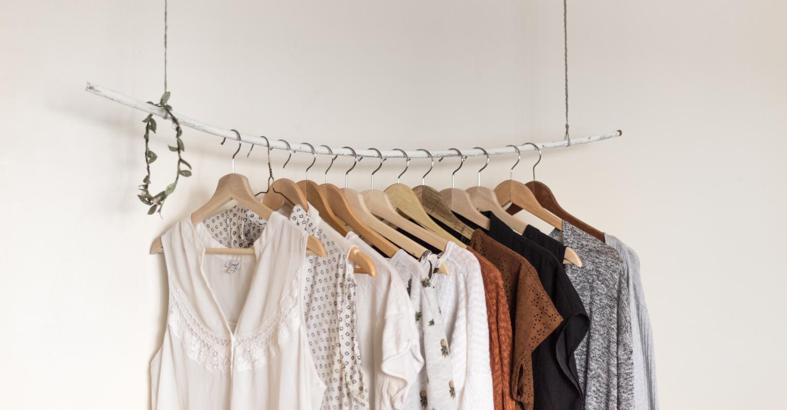 Clothes hanging