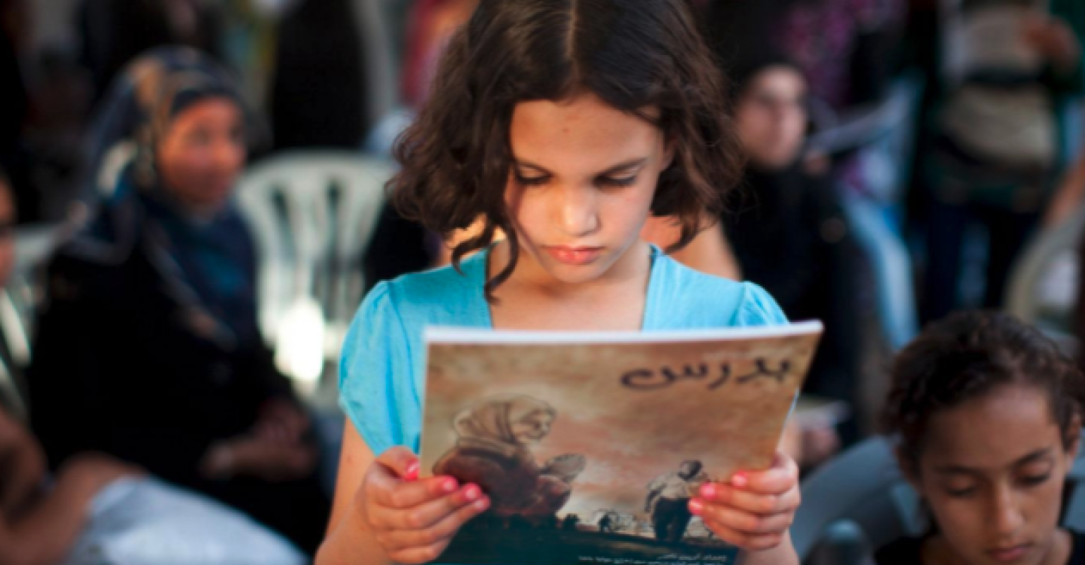 Girl reading