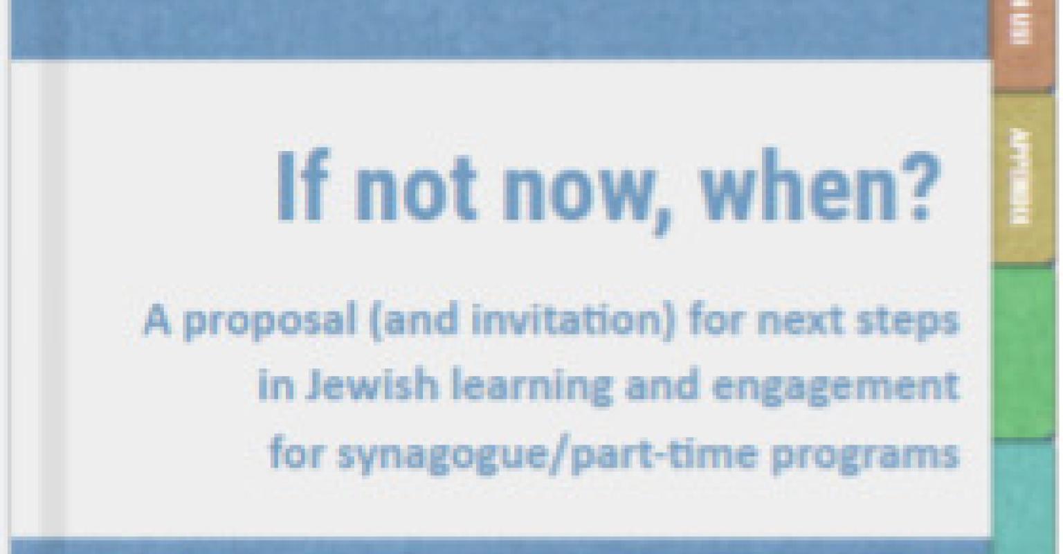 Book cover of If Not Now, When