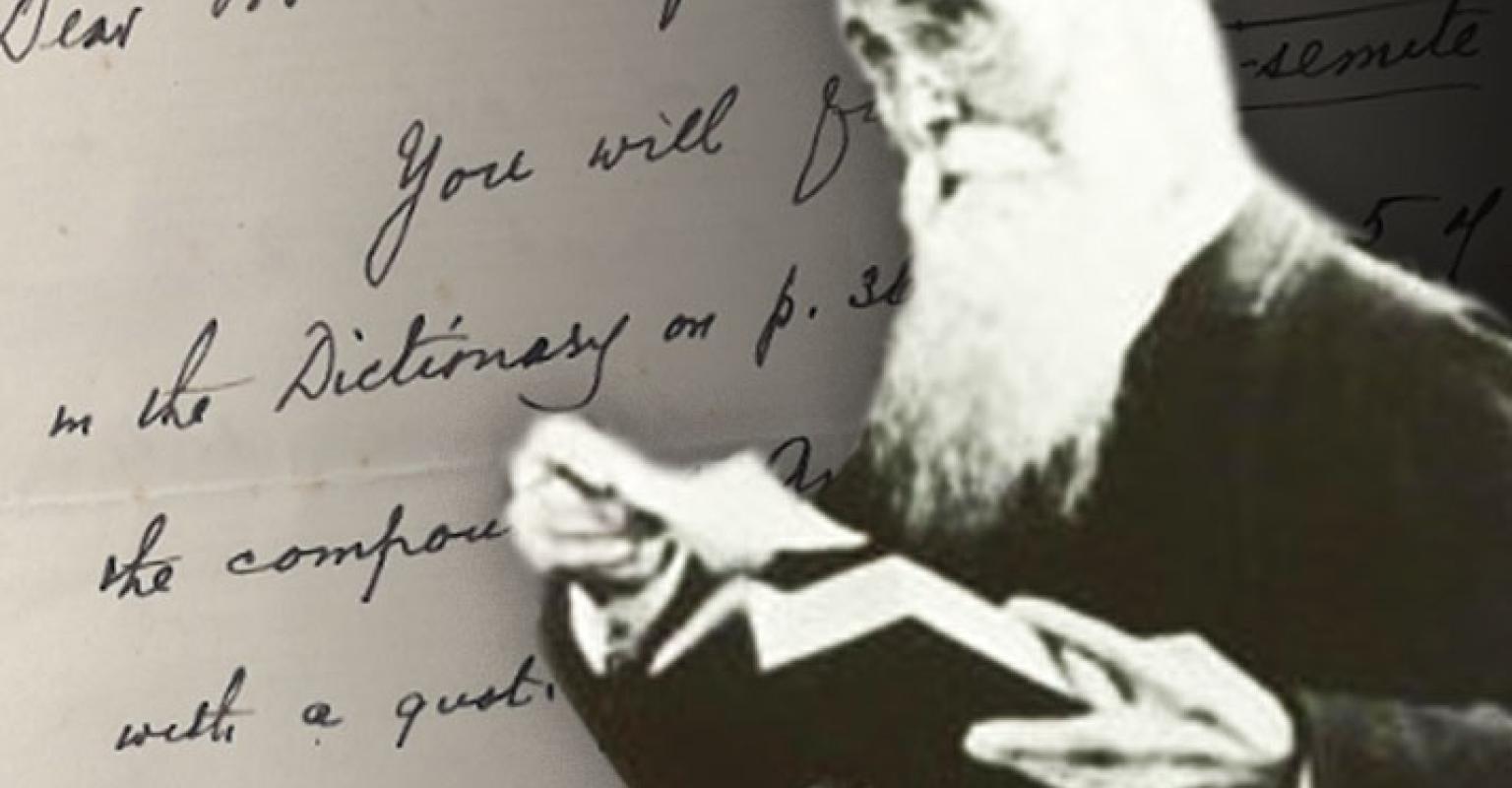 man holding a letter