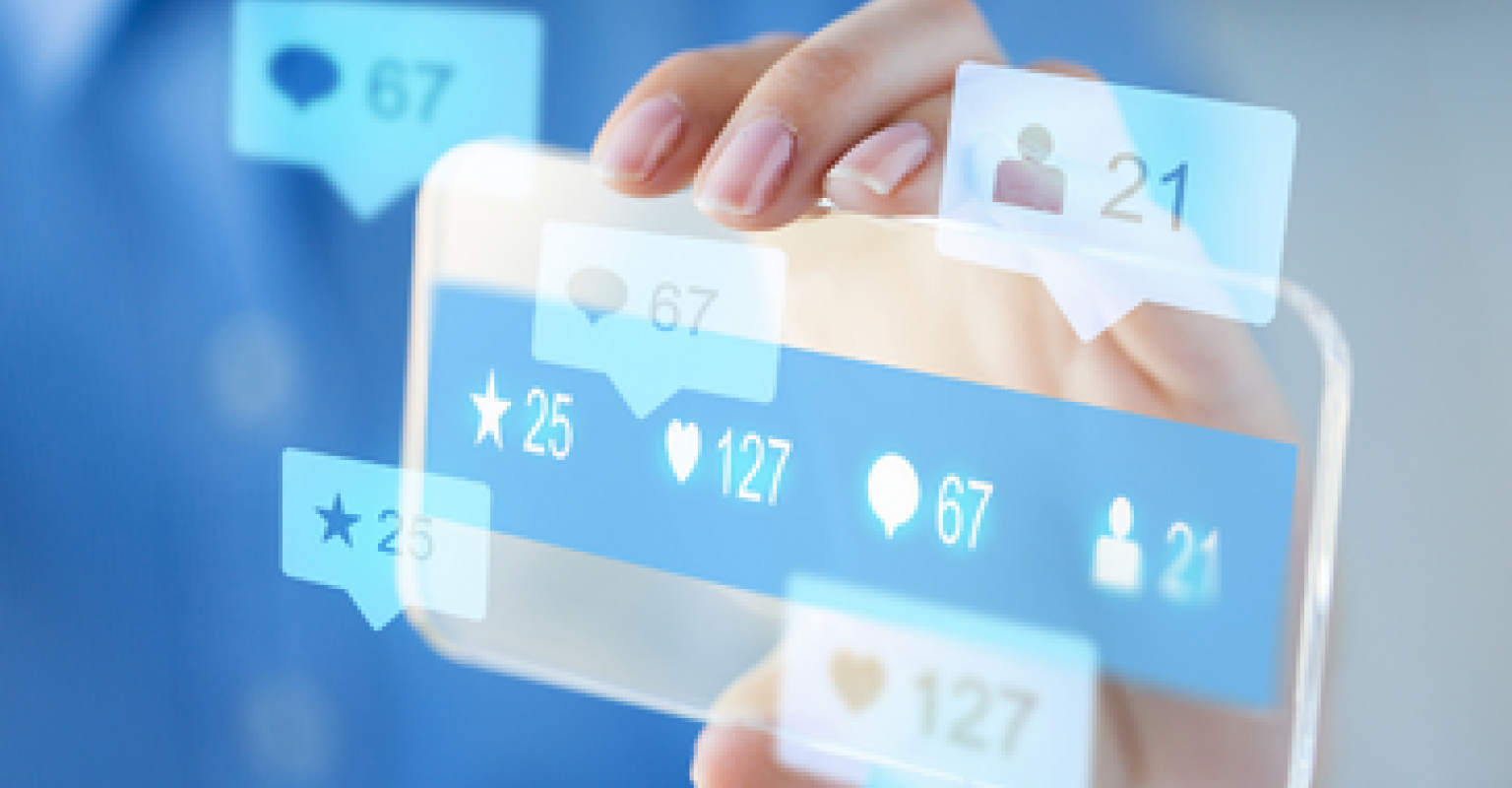 A picture of social media icons