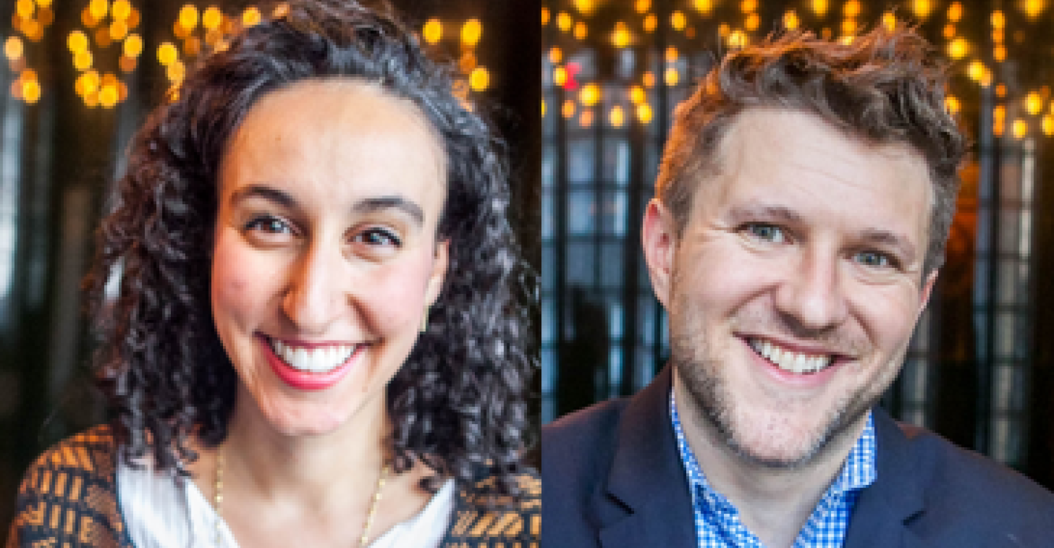 Erica Frankel and Rabbi Dr. Dan Smokler