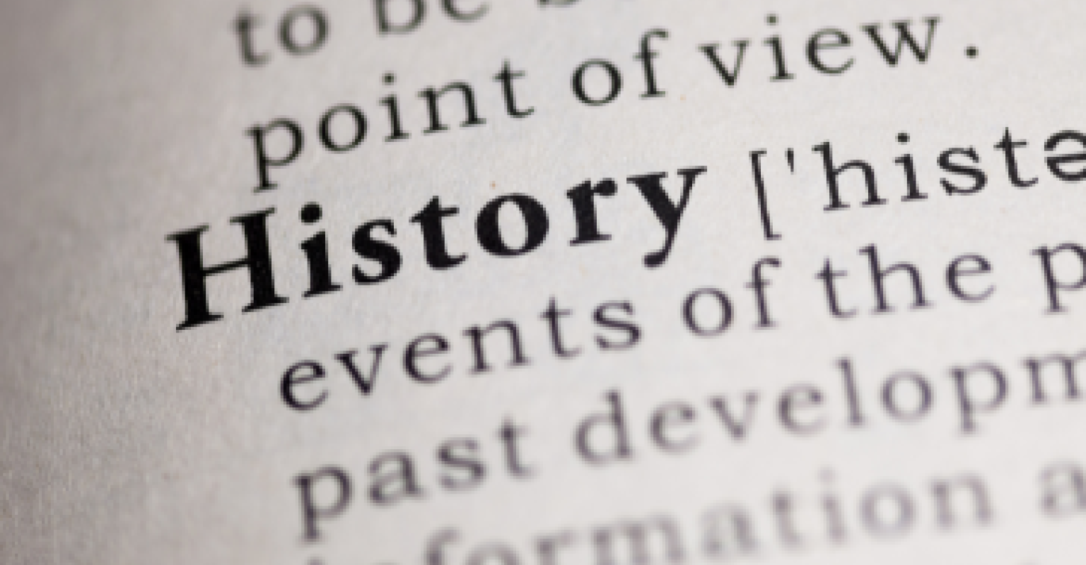 Letters that spell out history