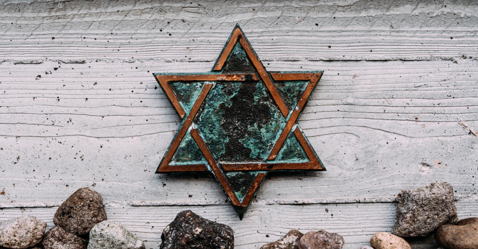 Star of David and Rocks