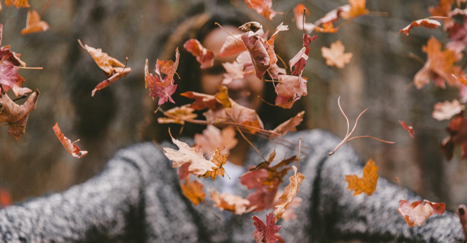 Throwing Leaves