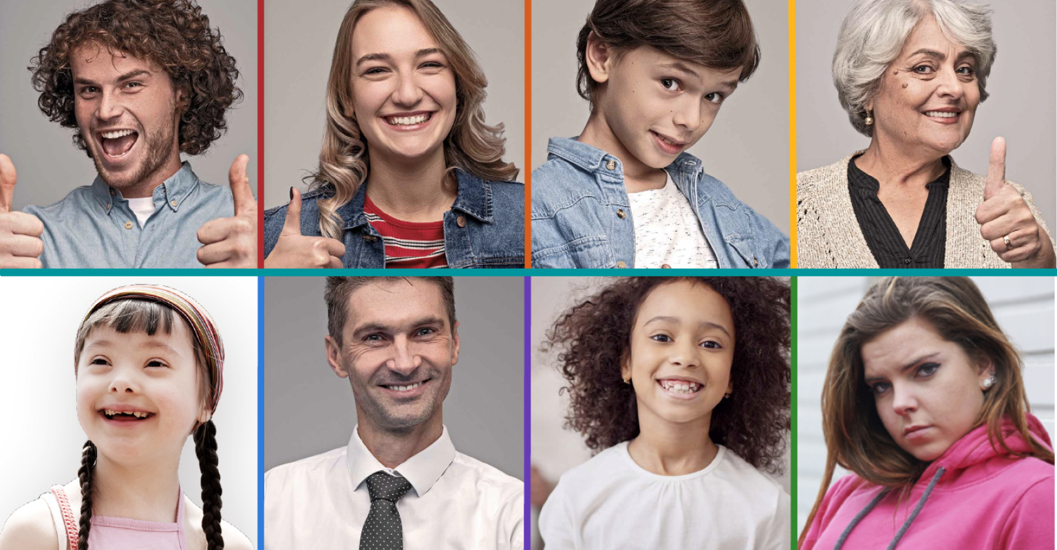 Diverse people of all ages