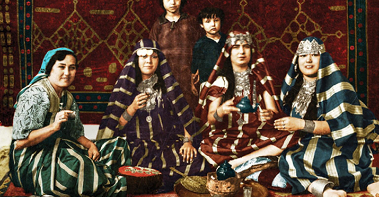 Women celebrating Eid al-Banat