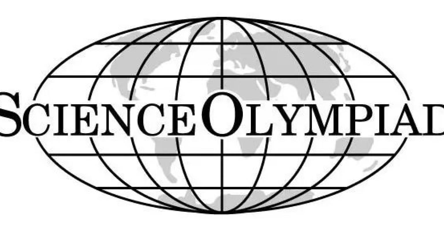 Science Olympiad with map of globe