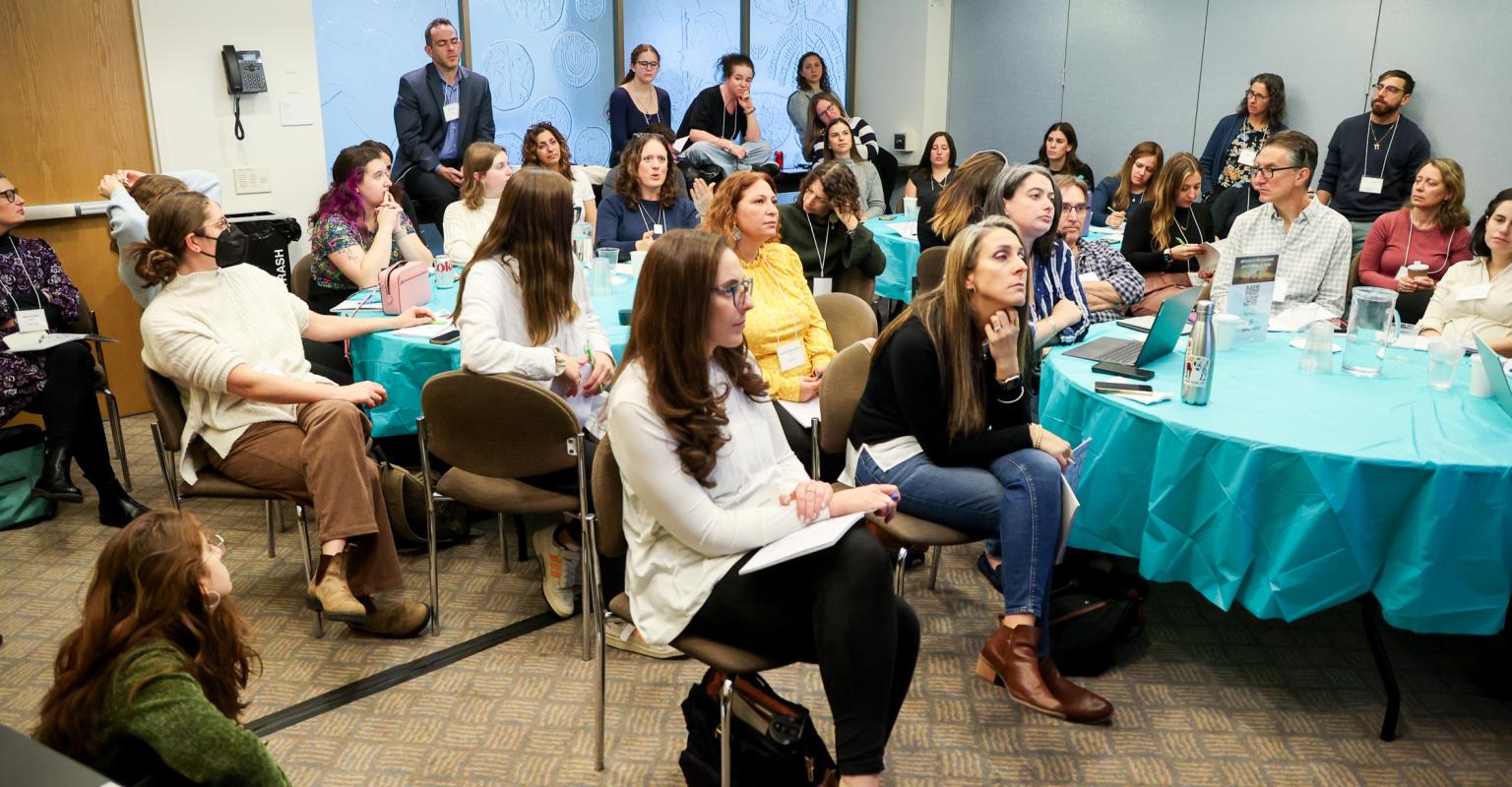 A group of people at Meeting the Moment. 