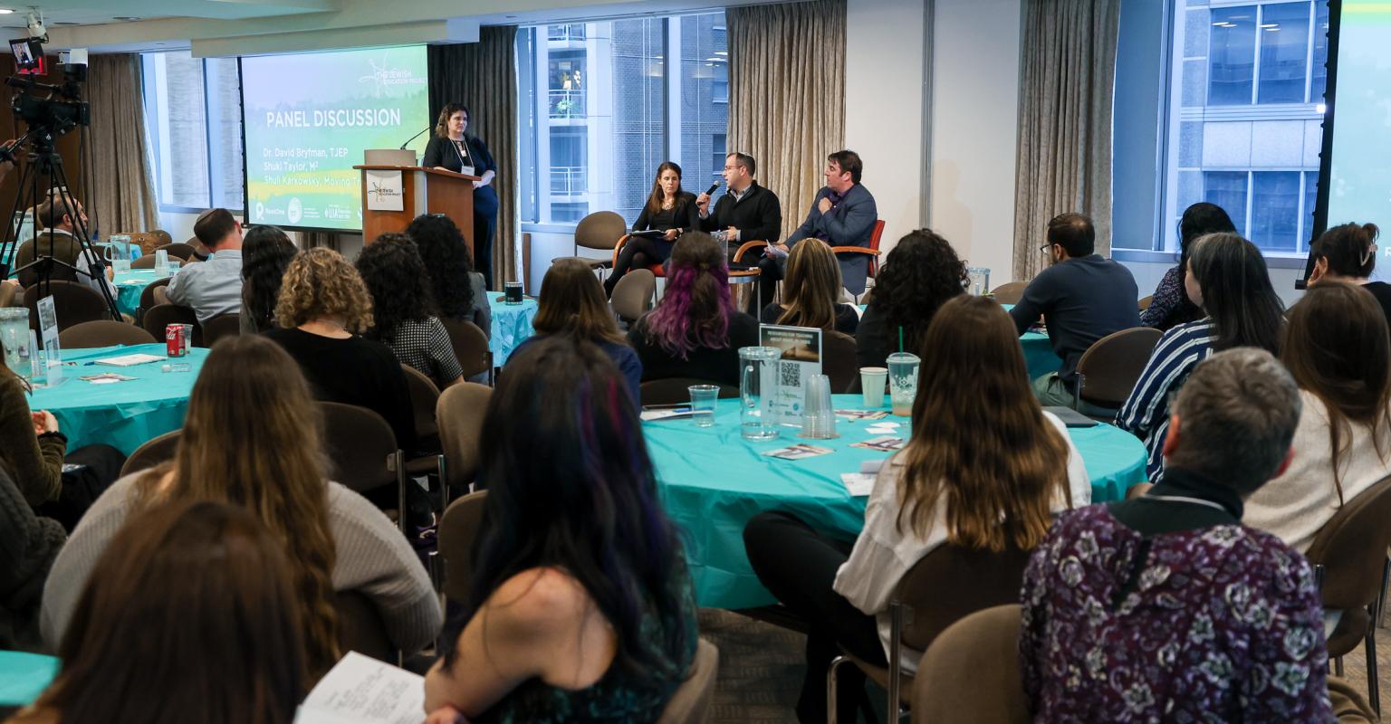 A group of people at Meeting the Moment. 