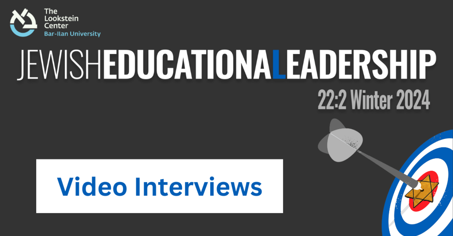 Jewish Education Amidst Rising Antisemitism - Video Interviews
