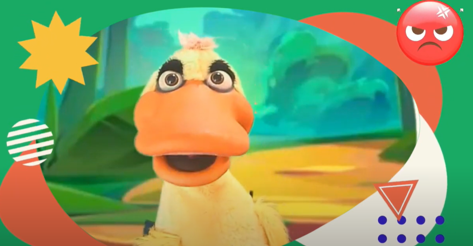 "Boo Haman" with Quackers the Duck