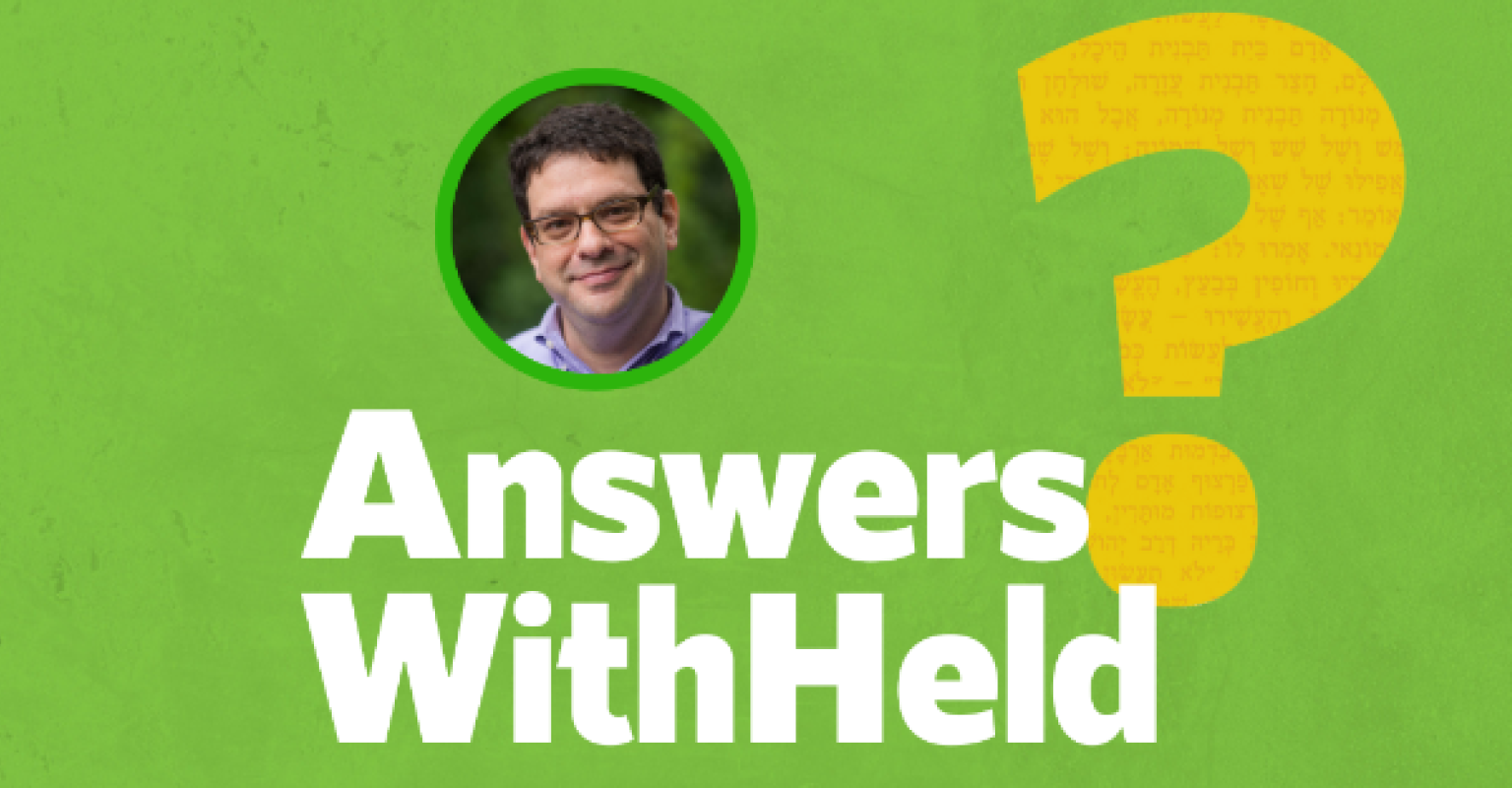 answers withheld