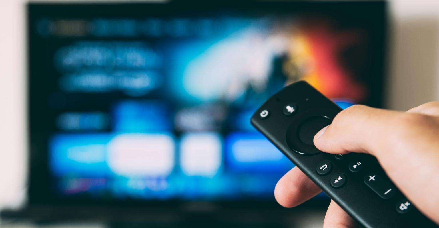Television with remote