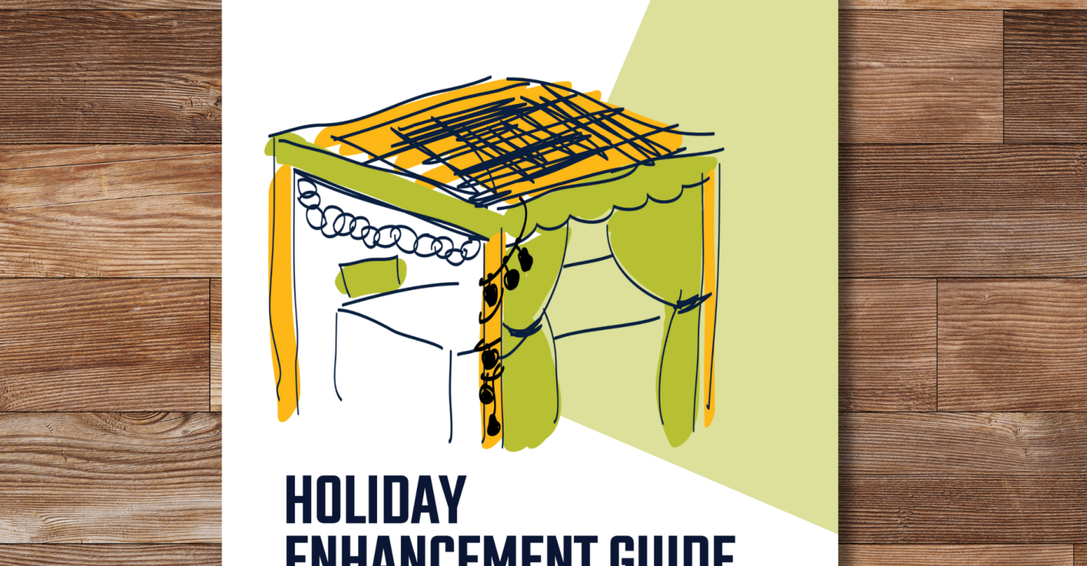 Thumbnail including the front cover of the Sukkot Guide