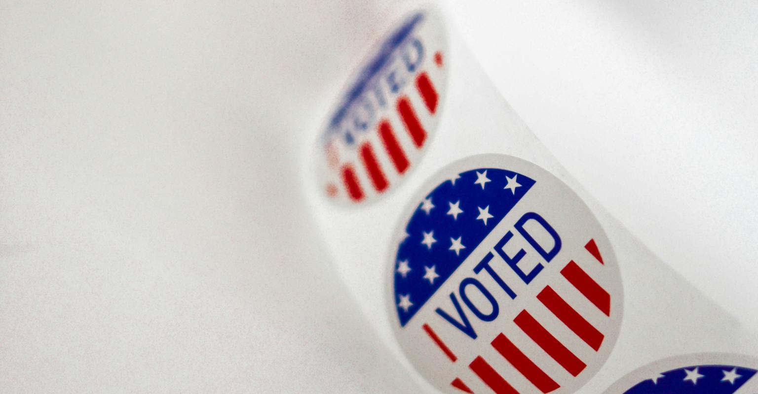 I Voted Stickers