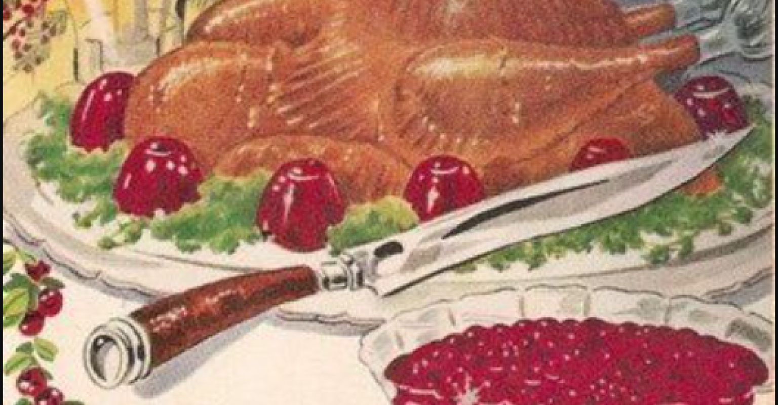 1950s Thanksgiving Table