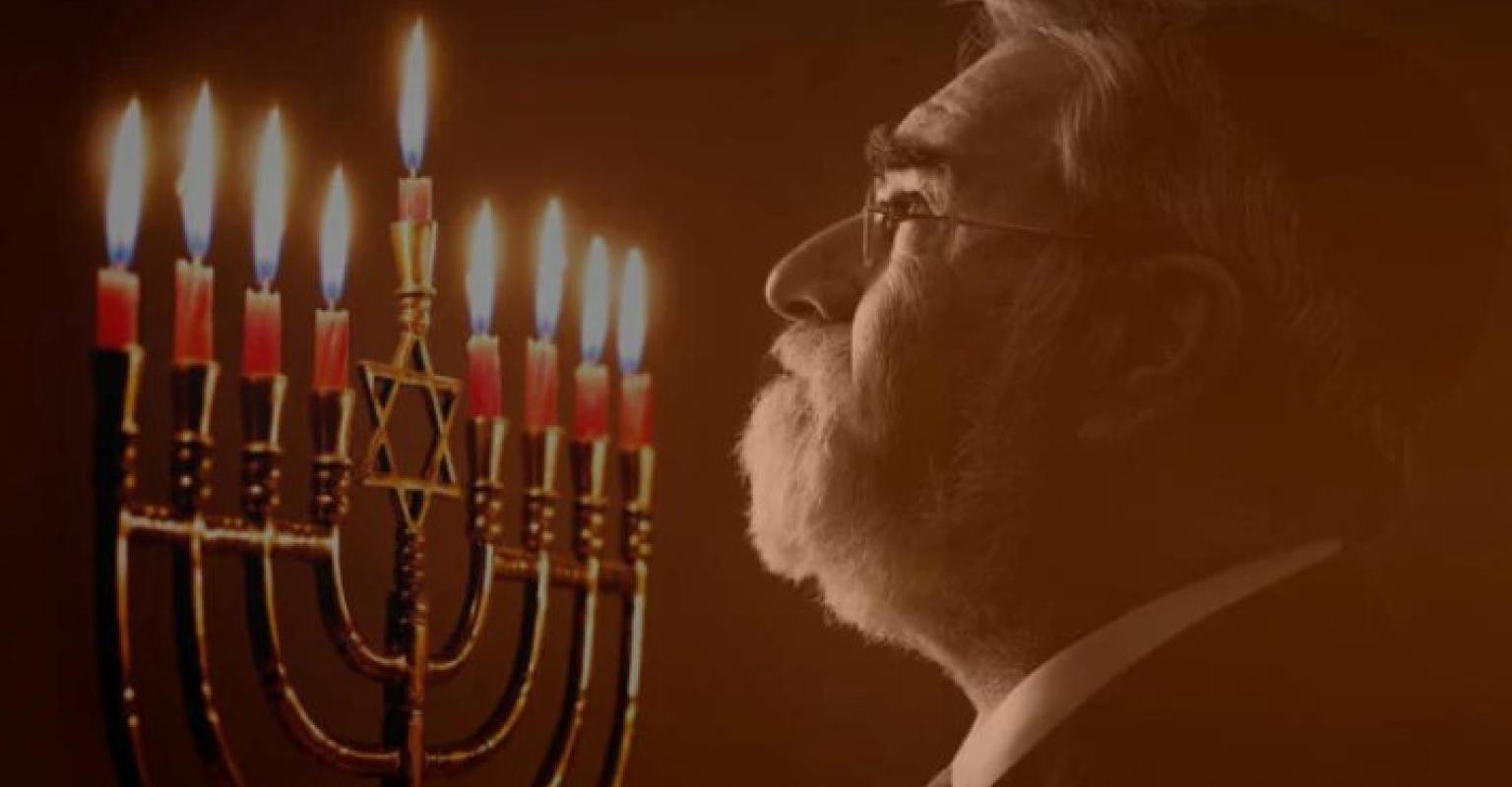 Rabbi Sacks Chanukah Candle 8