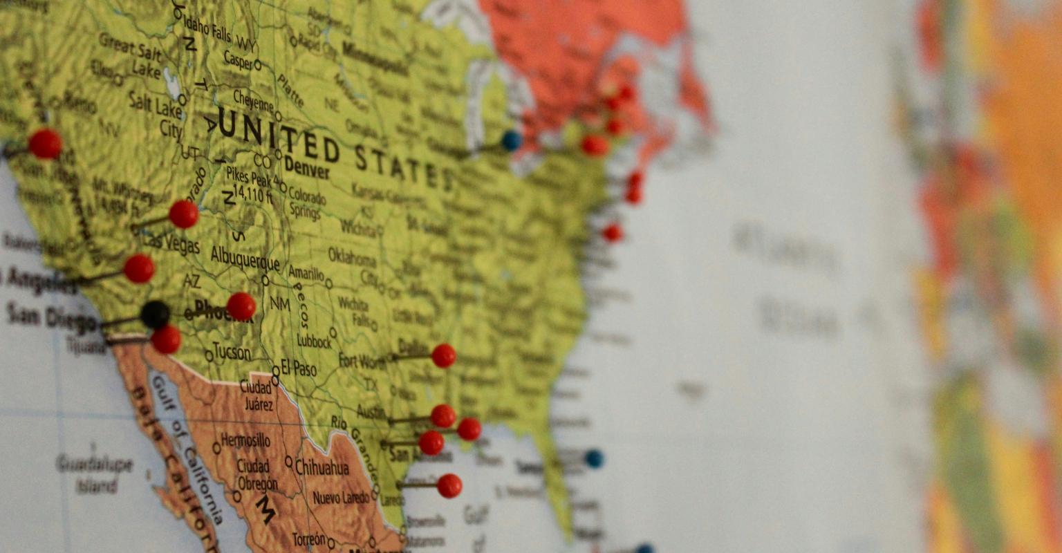Map of the United States