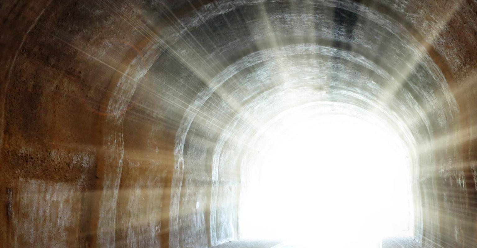 Light at the end of the tunnel