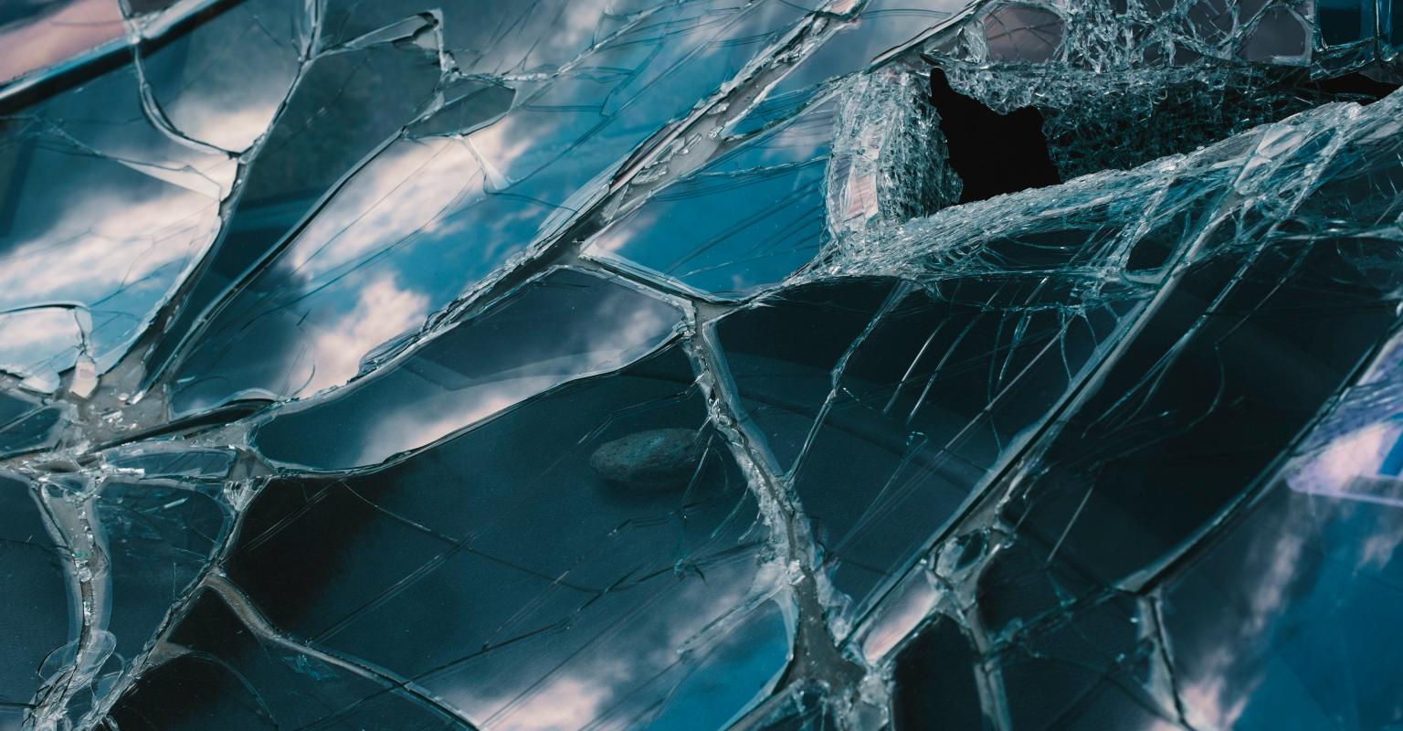broken glass