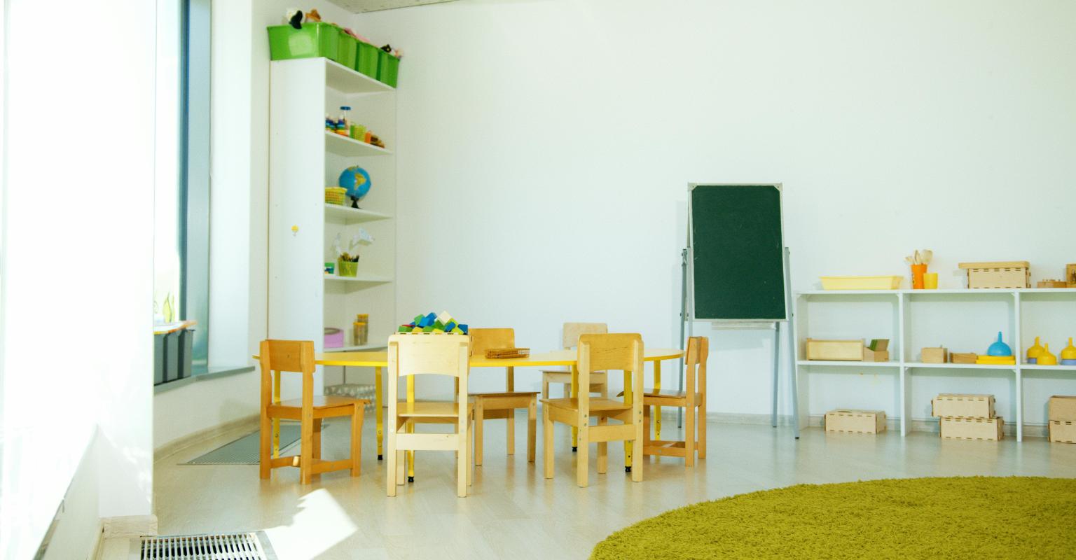 An early childhood classroom